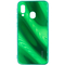 Evelatus Galaxy A40 Water Ripple Full Color Electroplating Tempered Glass Case Samsung Green