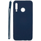 Evelatus P30 Lite Soft Touch Silicone Case with Strap Huawei Dark Blue