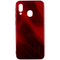 Evelatus Galaxy A40 Water Ripple Full Color Electroplating Tempered Glass Case Samsung Red