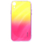 Evelatus iPhone XR Water Ripple Gradient Color Anti-Explosion Tempered Glass Case Apple Gradient Yellow-Pink