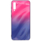 Evelatus A50 Water Ripple Gradient Color Anti-Explosion Tempered Glass Case Samsung Gradient Pink-Purple