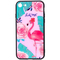 Evelatus iPhone 7/8/SE 2020 Picture Glass Case Apple Flamingo Party