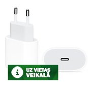 CP CH2 20W PD Adaptīvs USB-C Ātrs Lādētājs priekš visām USB-C (Type-C) Ierīcēm Balts (OEM)
