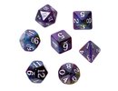Rebel RPG Dice Set - Acrylic - Milky Way