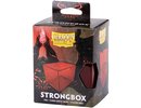 Dragon shield Strongbox Box - Clear Red