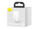 Baseus Super Si 20W USB-C QC3.0 PD wall charger, white