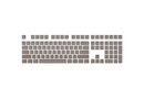 Royal kludge Pudding PBT Keycaps - (104 pcs., Cappuccino, PBT ANSI, UK layout)