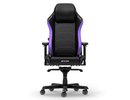 Dxracer Master Series XL F24 Black & Violet EPU Leather Ergonomic Chair (LTA-NV-X1)