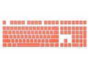 Royal kludge Pudding PBT Keycaps - (104 pcs., Dark Orange, PBT ANSI, UK layout)