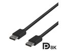 Deltaco DisplayPort cable 1.4 8K60HZ | 2m
