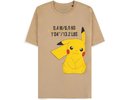 Difuzed Pokemon - Pikachu Short Sleeved T-Shirt (Beige) | M Size