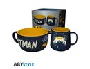 Abystyle DC COMICS - Breakfast Set (Mug + Bowl) - Batman Iconic