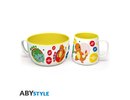 Abystyle POKEMON Breakfast Set Mug + Bowl Pikachu & Kanto Starters