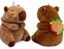 Pc merch Kawaii - Capybara With Burger Backpack Plush | 35 cm