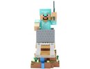 Exquisite gaming Minecraft - Steve in Diamond Armor Cable Guy Stand