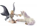 Schleich - Lindariel with Unicorn Foal