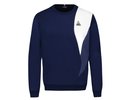 Le coq sportif SAISON 1 Crew Sweat N°1 SS23 - bleu nuit
