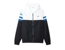 Lacoste Water-Repellent Hooded - black/blue/white