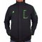 Prince Soft Shell Jacket U - black/green