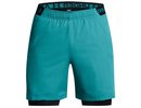 Under armour Vanish Woven 2-in-1 Shorts - circuit teal/black
