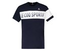 Le coq sportif BAT Tee Short Sleeve N°2 SS23 - sky captain/new optical white