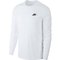 Nike Sportswear Club Tee LS - white/black