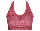 Tommy hilfiger Mid Intensity AOP Racer Bra - small island geo pink