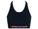 Tommy hilfiger Mid Intensity Tape Racer Bra - desert sky split logo tape