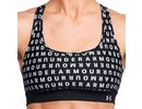 Under armour UA Armour Mid Crossback Print Mash Up - black