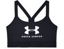 Under armour Mid Sportstyle Graphic Sports Bra - black