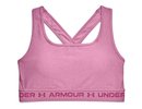 Under armour Crossback Mid Heather Bra - planet pink/pink
