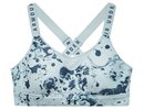Under armour Women's Armour Infinity High Printed Sports Bra - breaker blue/util