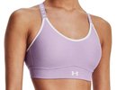Under armour Women's Infinity Mid Heather Cover Sports Bra - octane light heathe