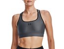 Under armour Women's UA Bra Mid Padless - pitch gray/black