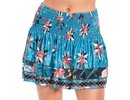 Lucky in love Keepin It Rio Long Beach Bound Smocked Skirt - atlantic