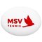 MSV Vibration Damper Oval - white