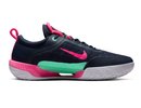 Nike Zoom Court NXT - obsidian/green glow/white/hyper pink