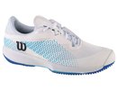 Wilson Kaos Swift 1.5 Clay - white/blue atoll/lapis blue