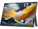 Arzopa A1M 17.3-inch 1080p Portable Monitor for PS5 / Xbox / Switch / PC