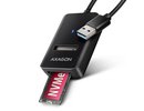 Axagon SSD ACC ADAPTER USB3.2/M.2/10GBPS 0.1M ADM2-AM
