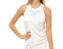 Lucky in love Laser Eyelet Ruche Tank W - breeze