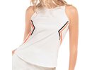 Lucky in love Animal Instinct All The Stripe Angles Tank - white