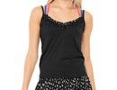 Lucky in love Neon Lights Let It Glow Bralette Cami - black