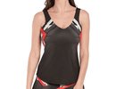 Lucky in love Tech It Out Tank w/Bra - charcoal