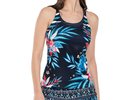 Lucky in love Keepin It Rio Tank W/ Bra - midnight