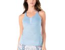 Lucky in love Snake Rattle N'Roll Triple Strap Tank W/Bra - cloud