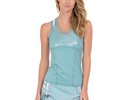 Lucky in love Can't Find Me Love Feelin' Mesh Tank With Bra - eucalyptus