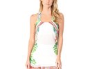 Lucky in love Palm Island Tank With Bra - white