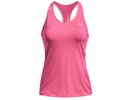 Under armour HeatGear Armour Racer Tank - pink punk/metallic silver