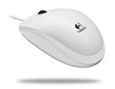 Logitech LOGI B100 Optical Mouse White USB OEM